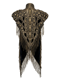 Havona Mantle Leather Shawl