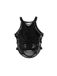 Limnic Leather Top
