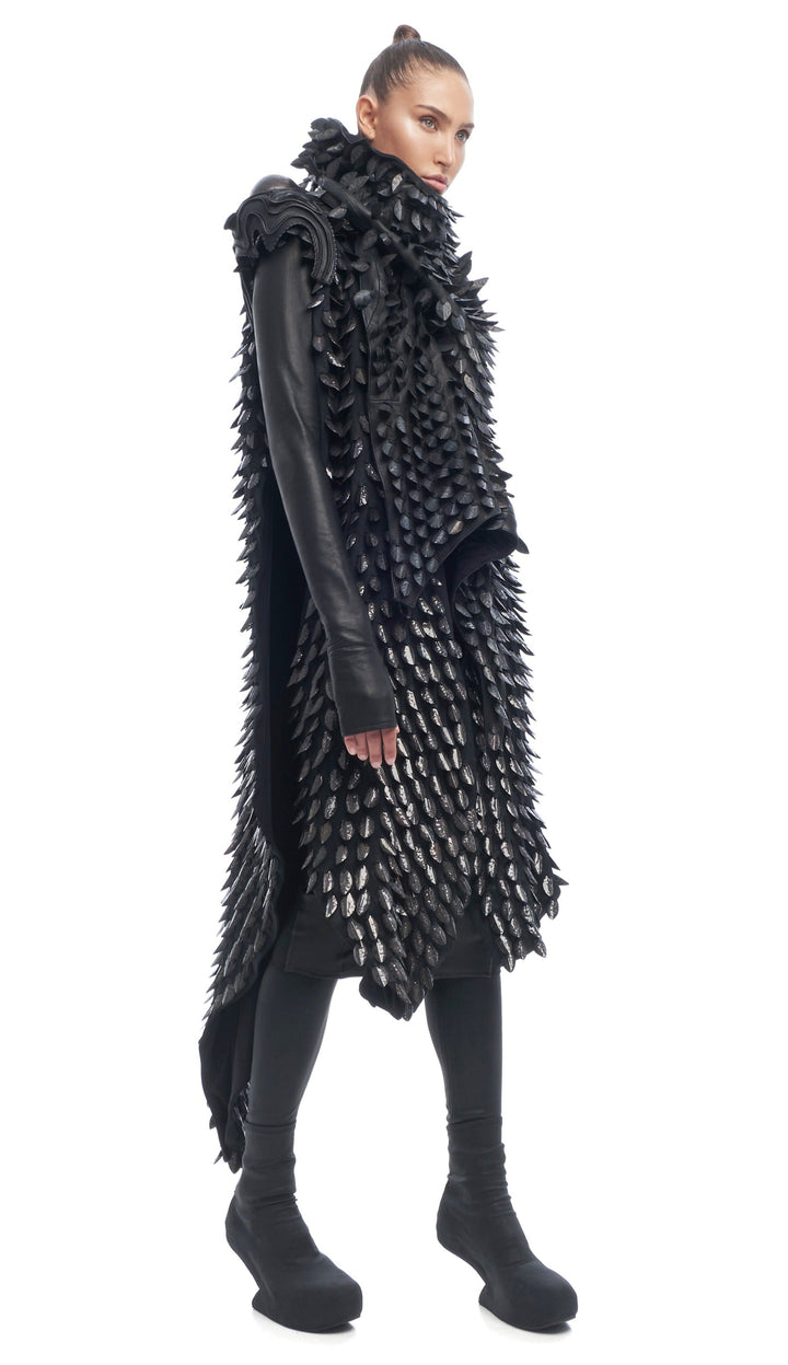 ARCIS - Men's long metal cape