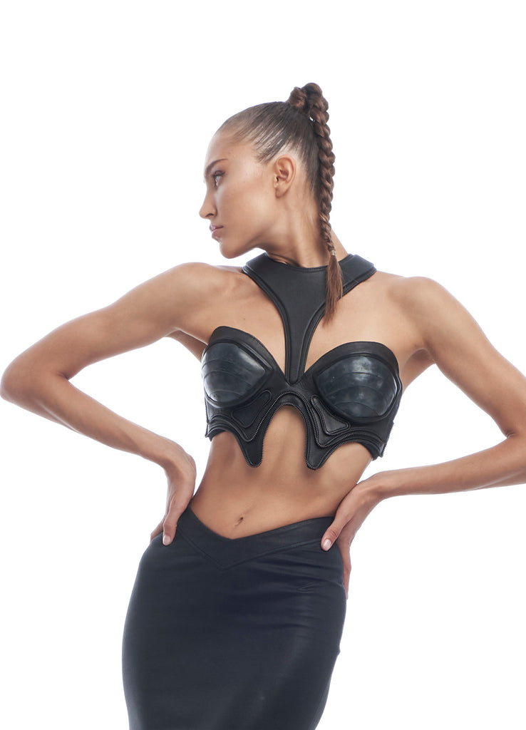 allbrand365 designer INC International Concepts Womens Faux Leather Snake  Print Bodysuit